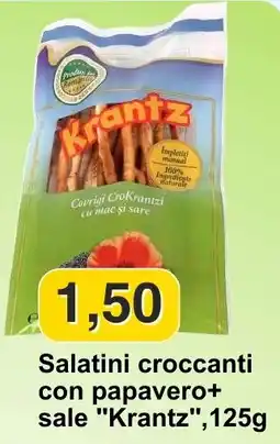 Mix Markt Salatini croccanti con papavero+sale "Krantz" offerta