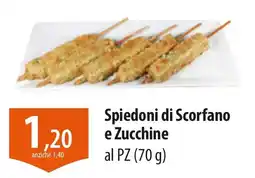 Crios Spiedoni di Scorfano e Zucchine offerta