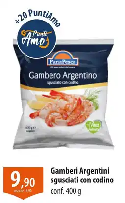 Crios Gamberi Argentini sguisciati con codino offerta