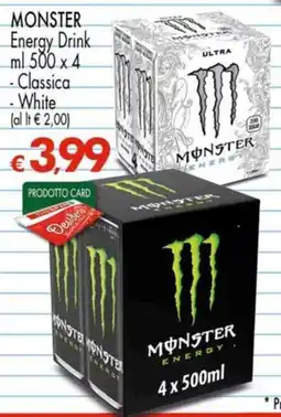 Despar Monster Energy Drink Classica/White offerta