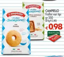 Despar Campiello Frollini vari tipi offerta