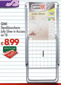 Despar Gimi Stendibiancheria Jolly Silver in Acciaio offerta