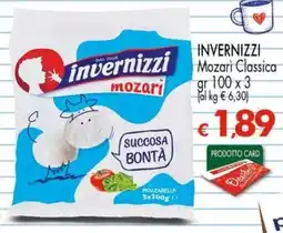 Despar Invernizzi Mozarì Classica offerta