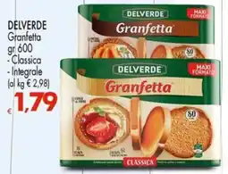 Despar Delverde Granfetta Classica/Integrale offerta