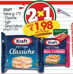 Despar Kraft Fettine Classiche/Light/Senza Lattosio offerta