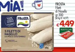 Despar Frosta filetti di nasello offerta