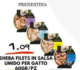 MEGA Sheba filets in salsa umido per gatto offerta