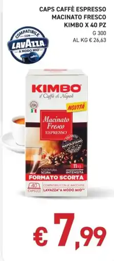 Coal City Kimbo Macinato Fresco Espresso offerta