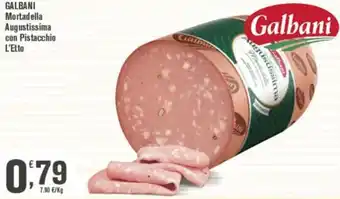 Mortadella Augustissima con Pistacchio Galbani