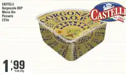 Conté Supermercati Castelli Gorgonzola DOP Marca Oro Piccante offerta