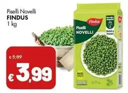 Supermercati Vinci Piselli Novelli Findus offerta