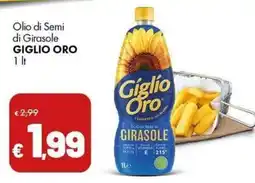 Supermercati Vinci Olio di Semi di Girasole Giglio Oro offerta