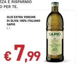 Coal City Olio extra vergine di oliva 100% italiano Sapio offerta