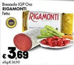 Supermercati Vinci Bresaola IGP Oro Rigamonti offerta