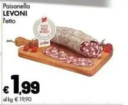 Supermercati Vinci Paisanella Levoni offerta