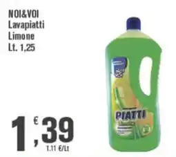 Conté Supermercati Noi&Voi Lavapiatti Limone offerta