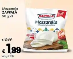 Supermercati Vinci Mozzarella Zappalà offerta