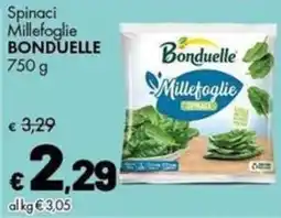 Supermercati Vinci Spinaci Millefoglie Bonduelle offerta