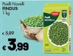 Supermercati Vinci Piselli Novelli Findus offerta