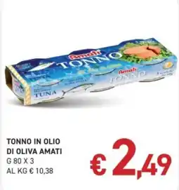 Coal City Tonno in olio di oliva Amati offerta