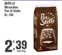 Conté Supermercati Barilla Merendine Pan di Stelle offerta