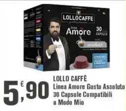 Conté Supermercati Lollo Caffè Linea Amore Gusto Assoluto offerta