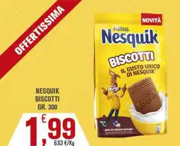 Conté Supermercati Nesquik biscotti offerta