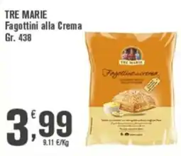 Conté Supermercati Tre Marie Fagottini alla Crema offerta