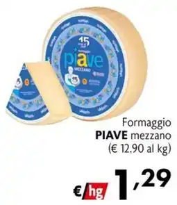 Eurospesa Formaggio PIAVE mezzano offerta