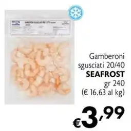 Eurospesa Gamberoni sgusciati SEAFROST offerta