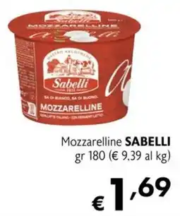 Eurospesa Mozzarelline Sabelli offerta