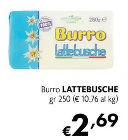 Eurospesa Burro lattebusche offerta