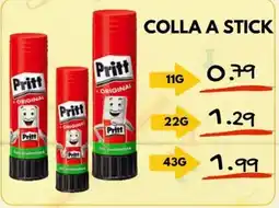 MEGA Colla a stick Pritt offerta