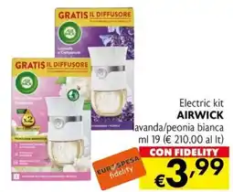 Eurospesa Electric kit AIRWICK offerta