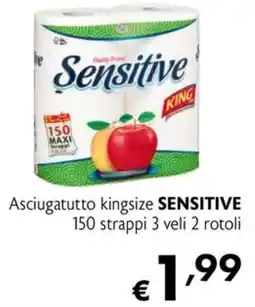 Eurospesa Asciugatutto kingsize SENSITIVE offerta