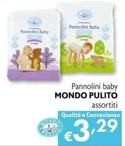 Eurospesa Pannolini baby Mondo Pulito offerta