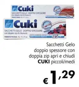 Eurospesa Sacchetti Gelo Cuki offerta