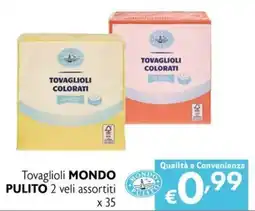 Eurospesa Tovaglioli MONDO PULITO offerta