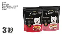 Conté Supermercati Cesar Crocchette Pollo, Salmone e Verdure offerta