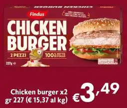 Eurospesa Findus Chicken Burger offerta