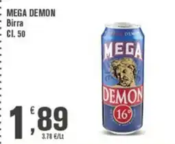 Conté Supermercati Mega demon birra offerta