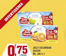 Conté Supermercati Jolly Colombani succhi offerta