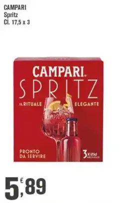 Conté Supermercati Campari Spritz offerta