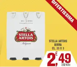 Conté Supermercati Stella Artois birra offerta