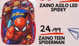 MEGA Zaino Teen Spiderman offerta