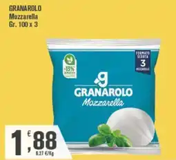 Conté Supermercati Granarolo Mozzarella offerta
