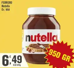 Conté Supermercati Nutella offerta