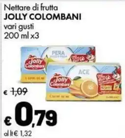 Supermercati Vinci Nettare di frutta Jolly Colombani offerta