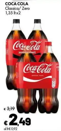 Supermercati Vinci Coca-Cola Classica/Zero offerta