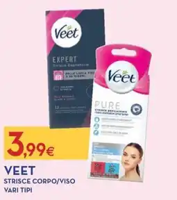 Proshop Veet strisce corpo/viso offerta